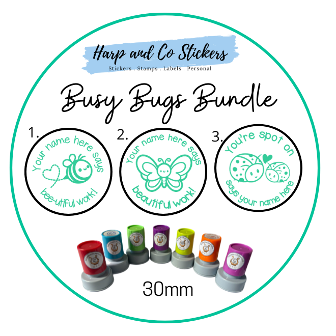 Busy Bug Stamp Bundle