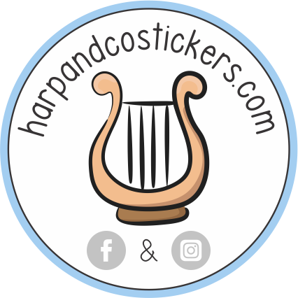 Gift Pack 30mm Stamp + 120 Stickers - Smart Cookie